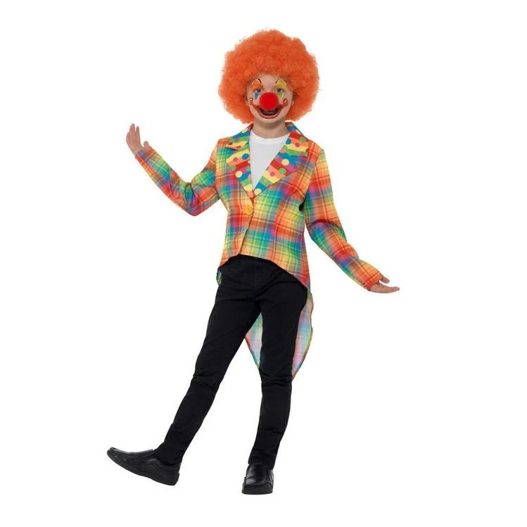Neon Tartan Clown Tailcoat - Image 4