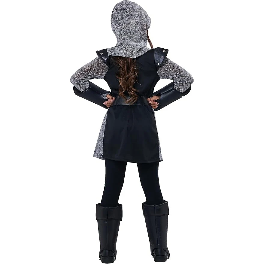 Noble Knight Girls' Costume - Image 2