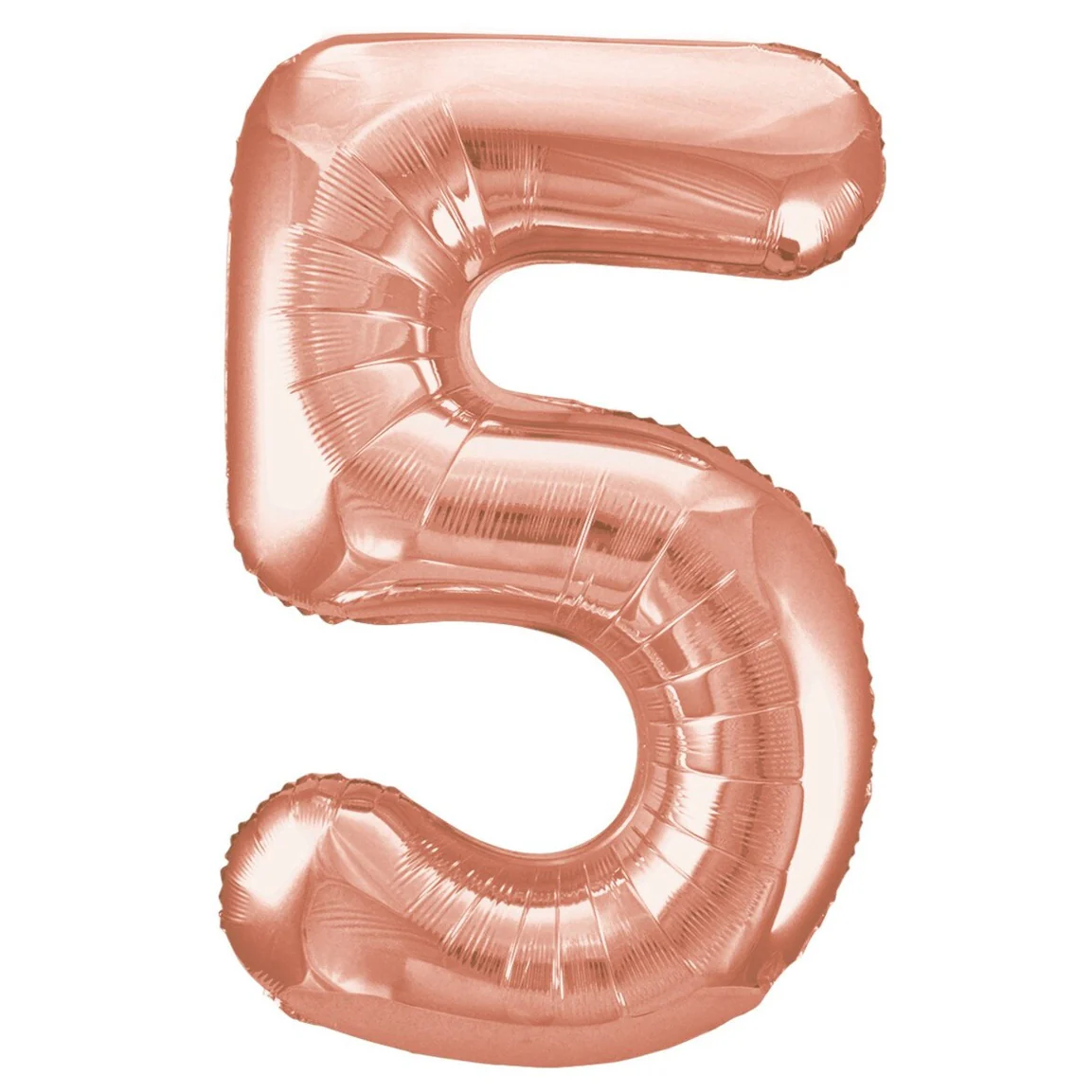 Number 5 Rose Gold Foil Balloon-86cm