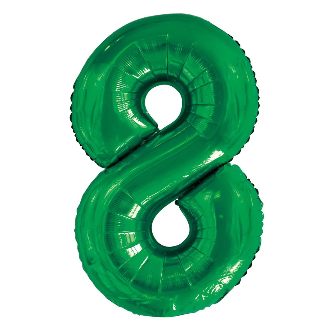 Number 8 Green Foil Balloon – 86cm