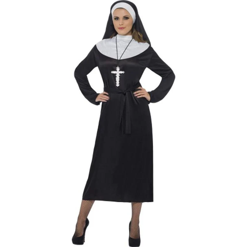 Nun Costume - Black