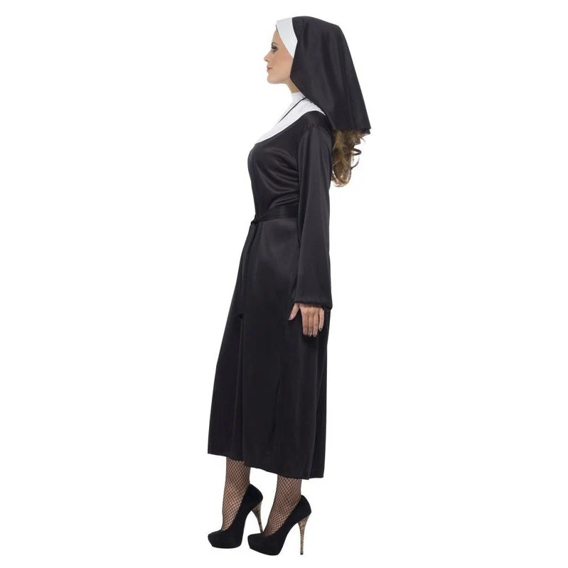 Nun Costume - Black - Image 2