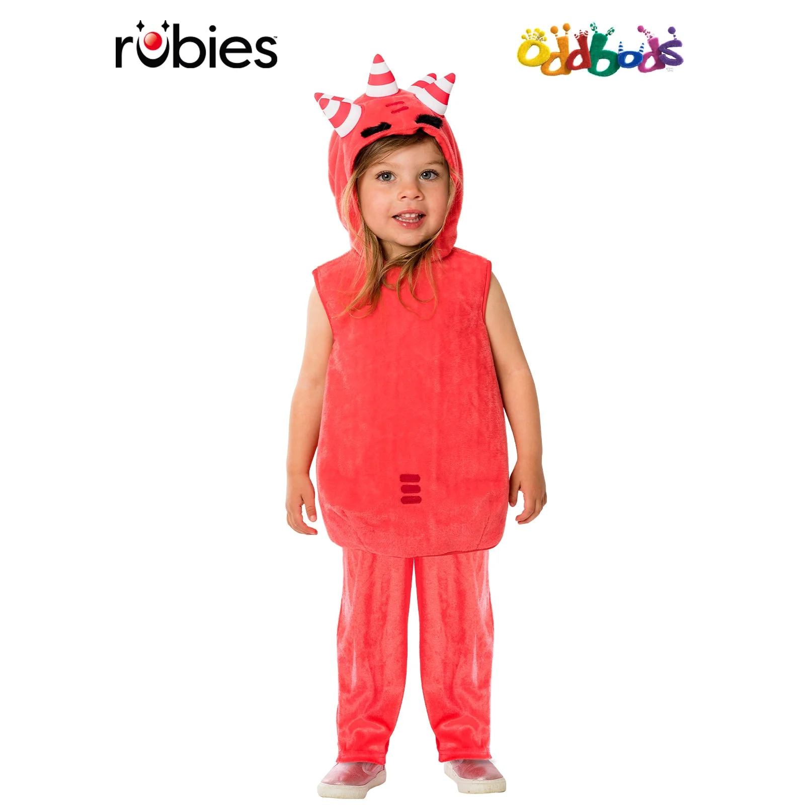 Oddbods Fuse Red Monster Costume, Child