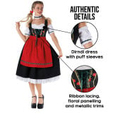 Oktoberfest Fraulein Adult Costume - Image 4
