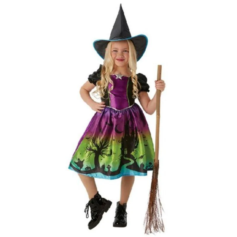 Ombre Witch Costume Size S