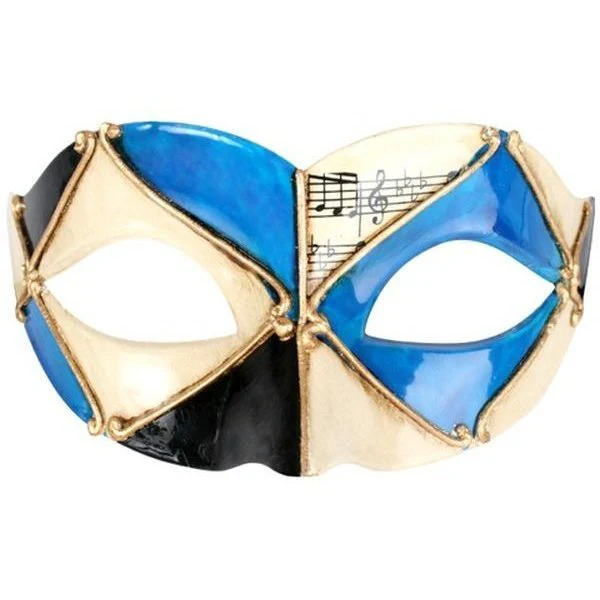 PIETRO Blue and Black Eye Mask