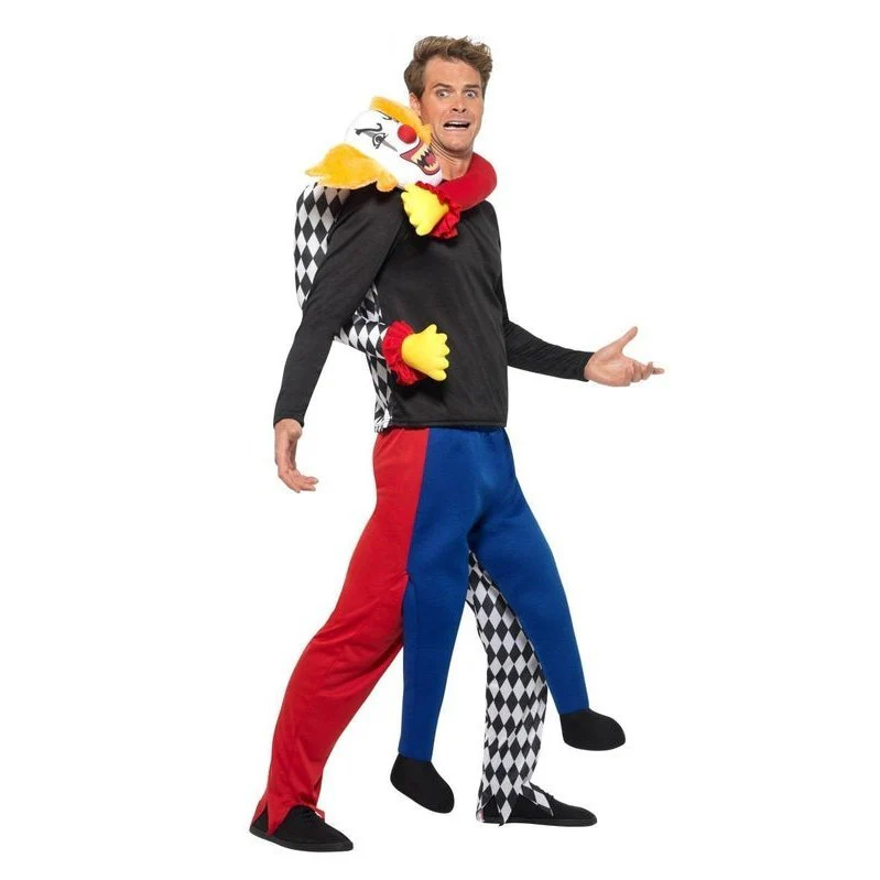 Piggyback Kidnap Clown Costume - Image 2