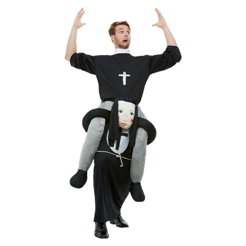 Piggyback Nun Costume - Image 2