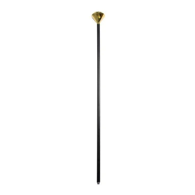 Pimp Cane With Gold Diamond Top