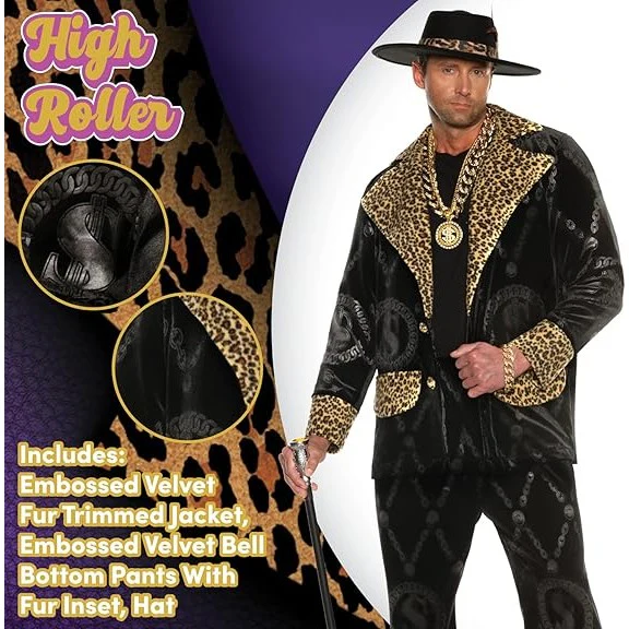 Pimp Daddy Adult Costume - Image 2