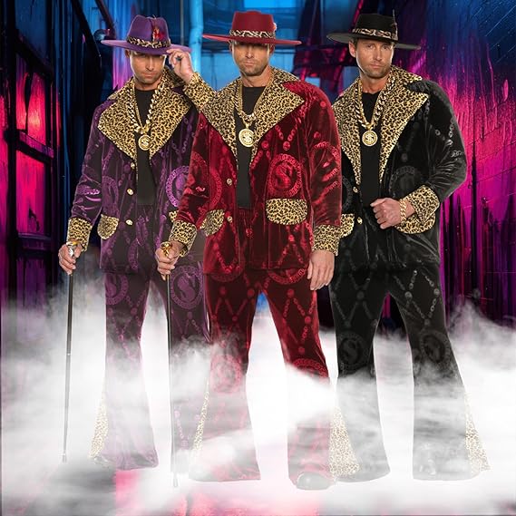 Pimp High Roller Adult Costume - Image 3