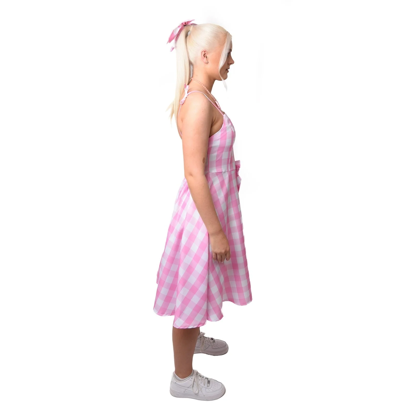 Pink Fashion Doll Summer Women Dress - Image 3