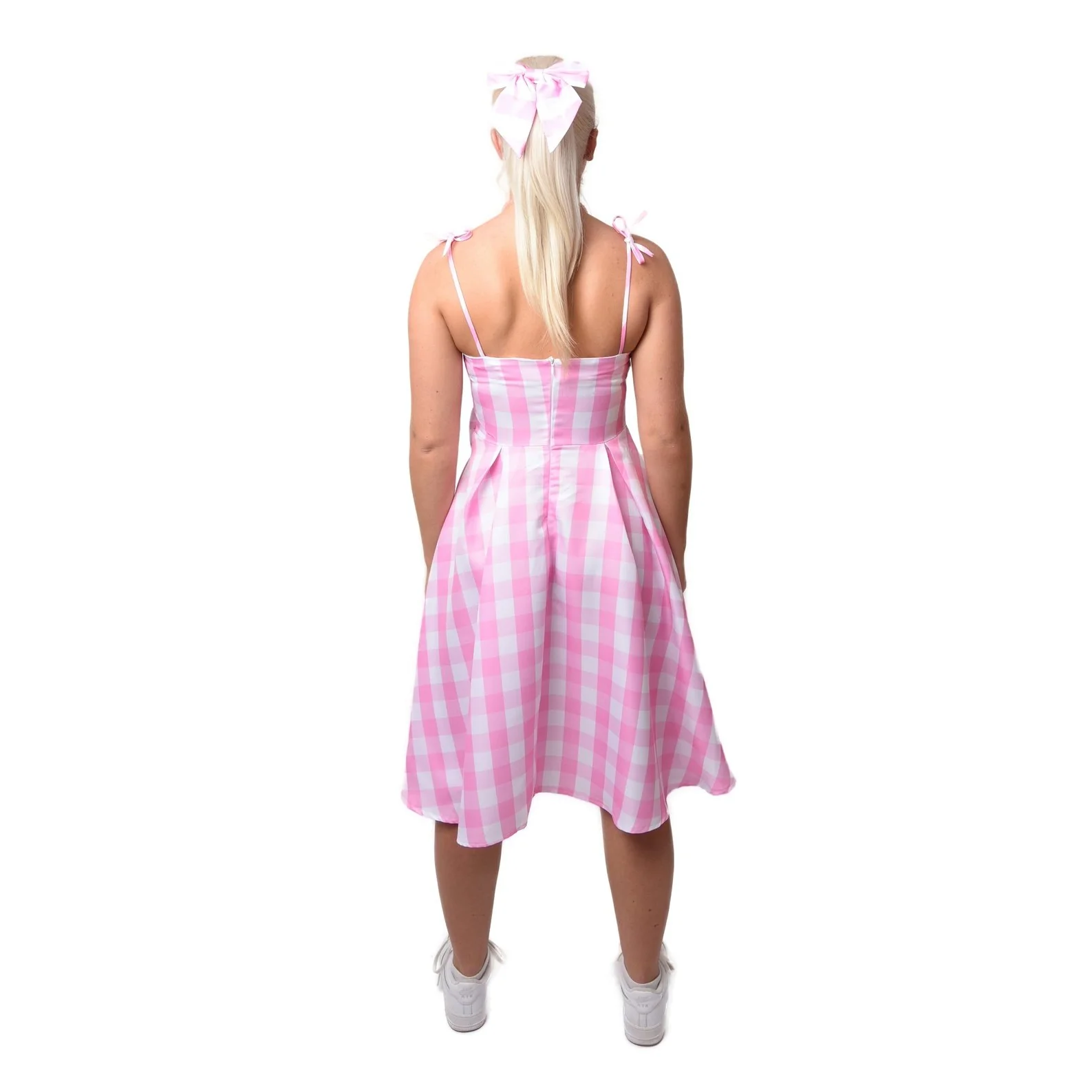 Pink Fashion Doll Summer Women Dress - Image 4