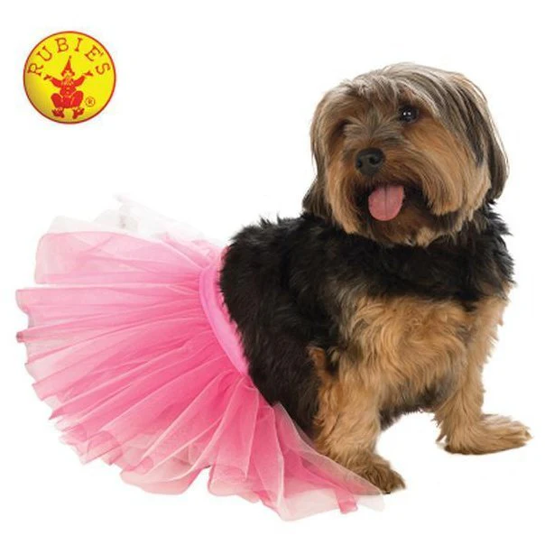 Pink Pet Tutu Dress Size M L
