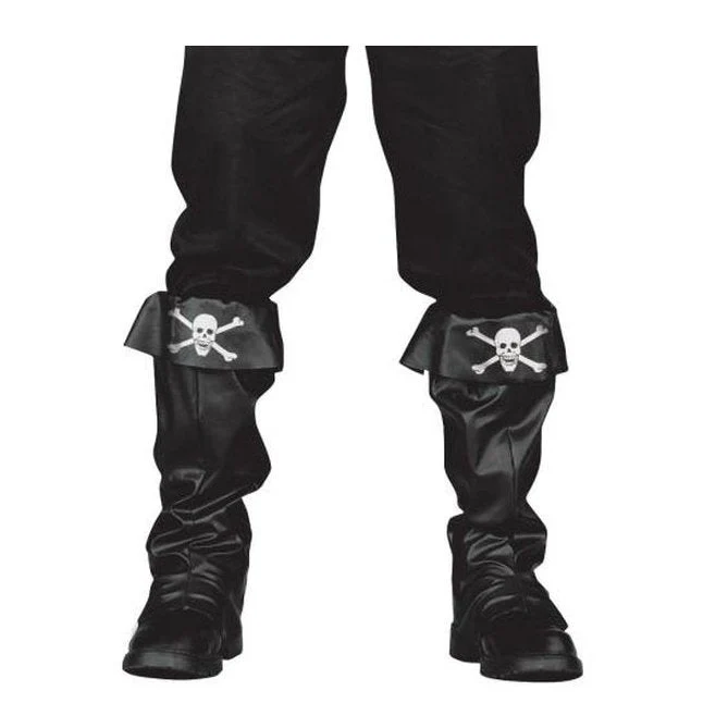 Pirate Boot Covers With Cross Bows
