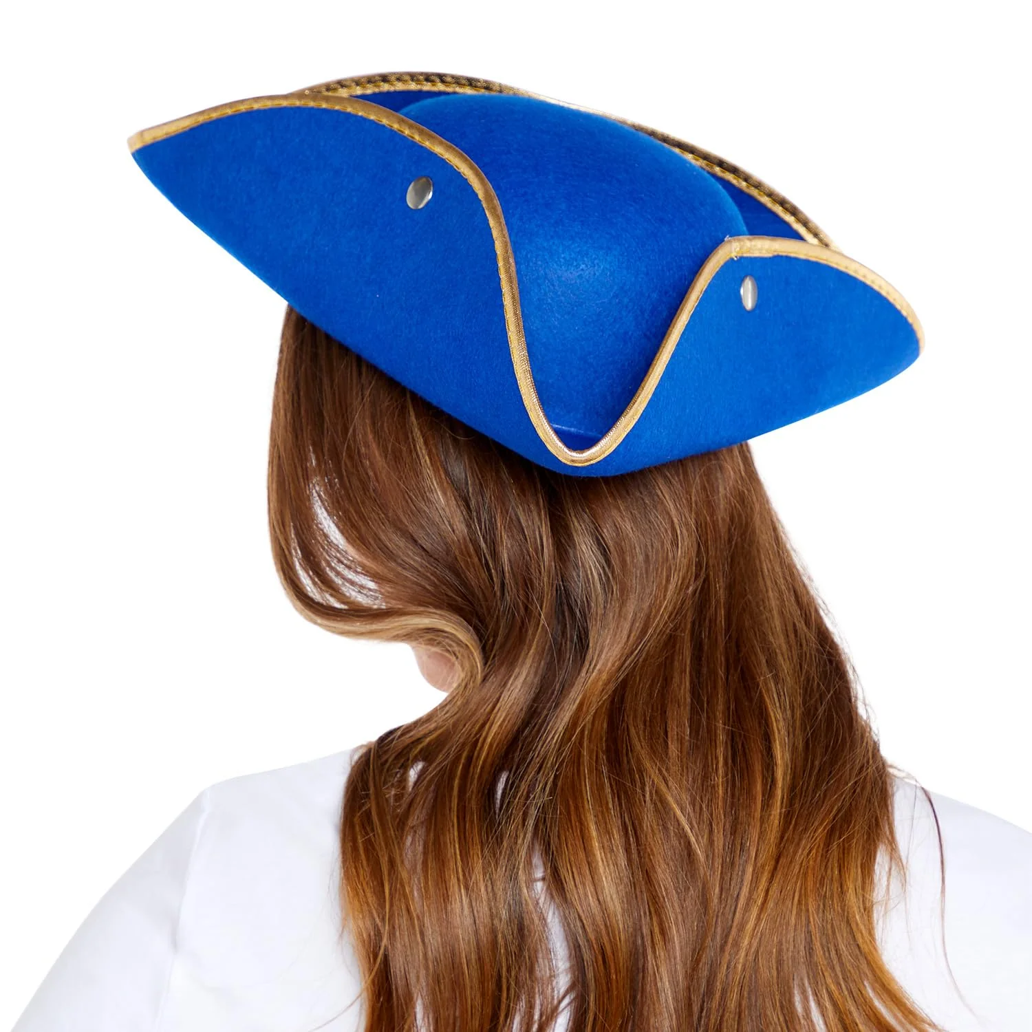Pirate Hat Blue/Gold - Image 2