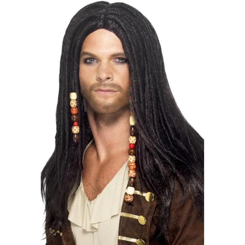 Pirate Wig - Black