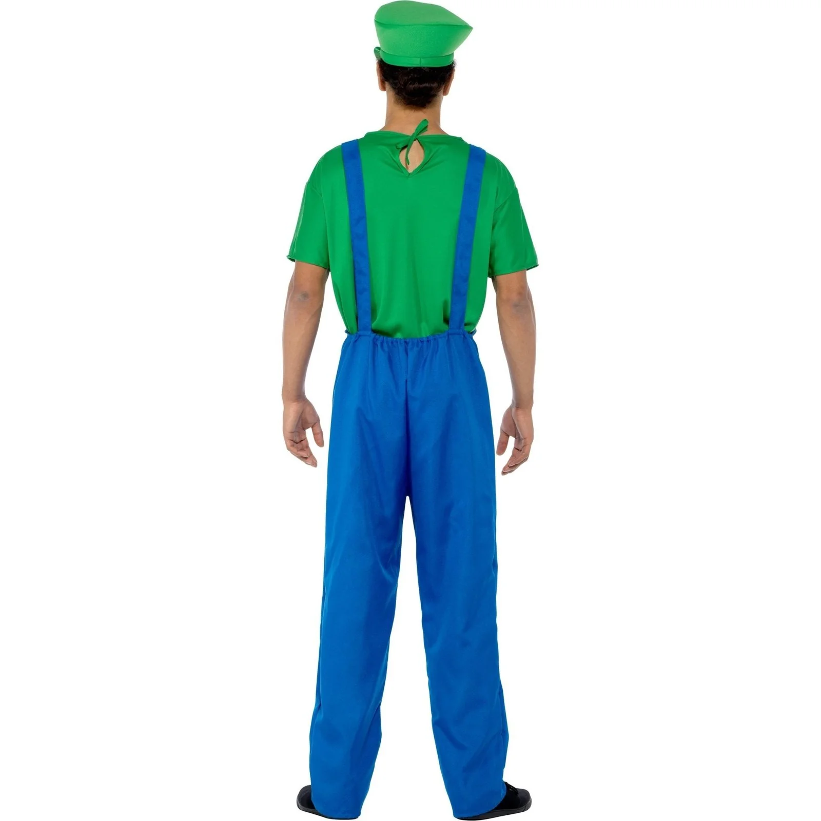 Plumber Guy Luigi Mens Costume - Image 3