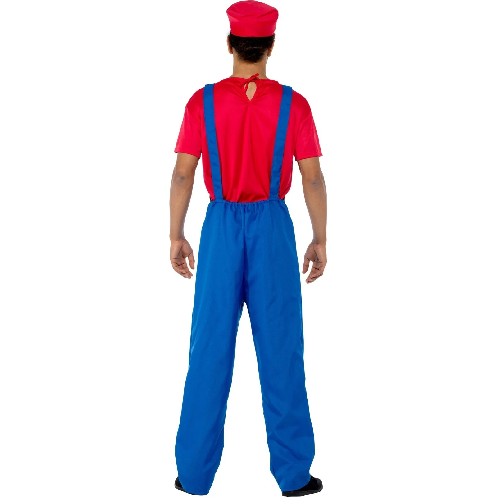Plumber Guy Mario Mens Costume - Image 3