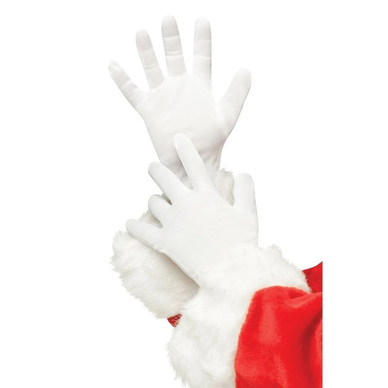 Plus Size Gloves White