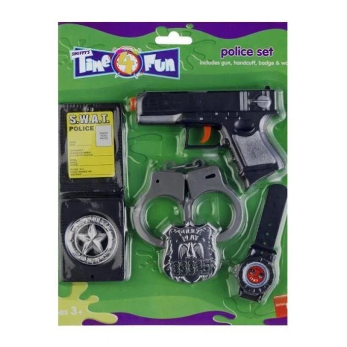 Police Set With Gun