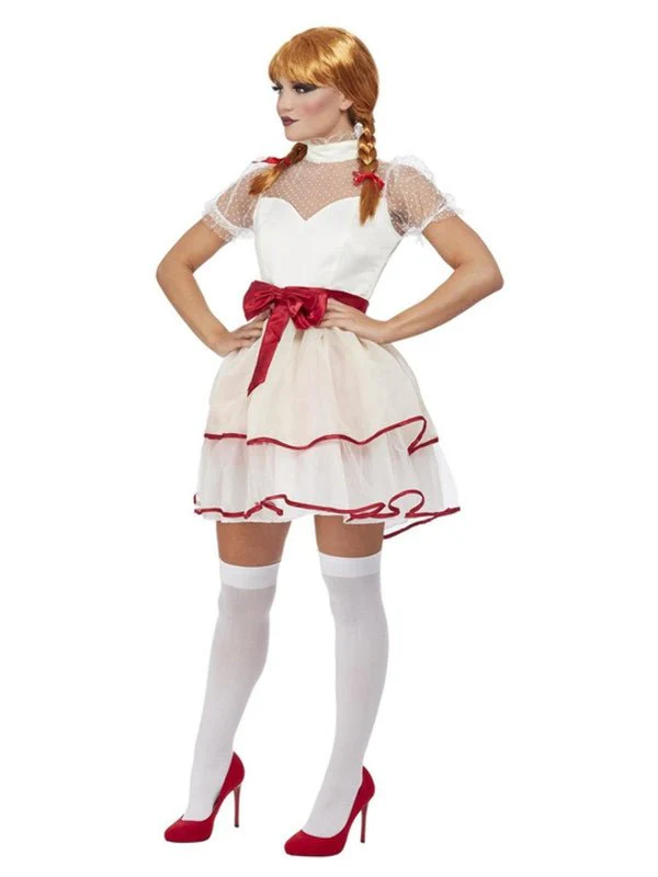 Porcelain Doll Costume, Cream - Image 2