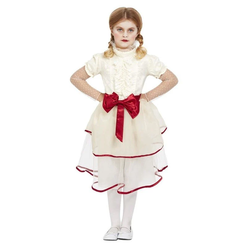 Porcelain Doll Costume, Cream, Child - Image 2