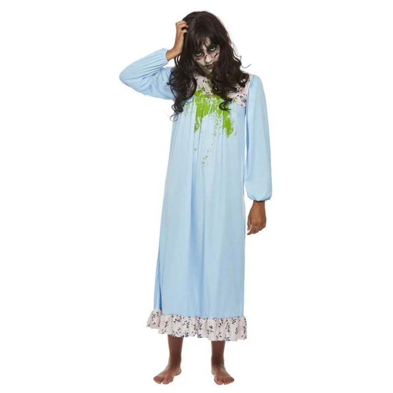 Possessed Girl Costume, Blue - Image 2