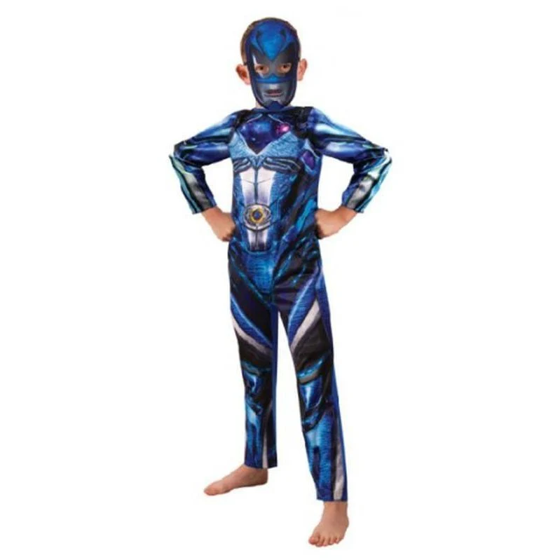 Power Rangers Classic Blue Costume Size 6 8