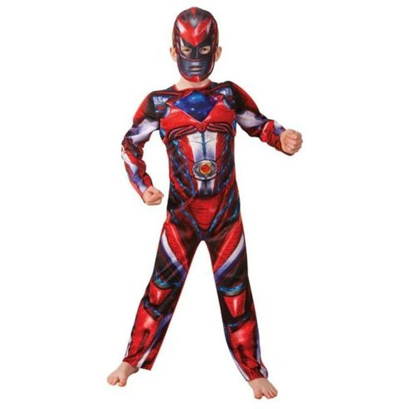 Power Rangers Red Fusion Costume Size 6 8