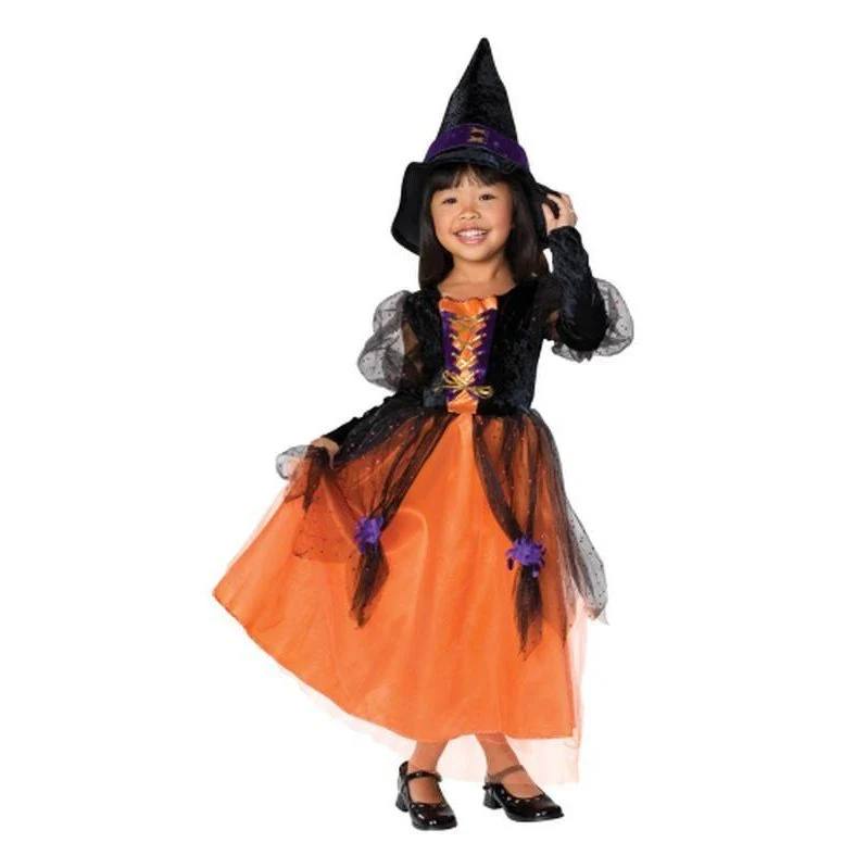 Pretty Orange Witch Size S