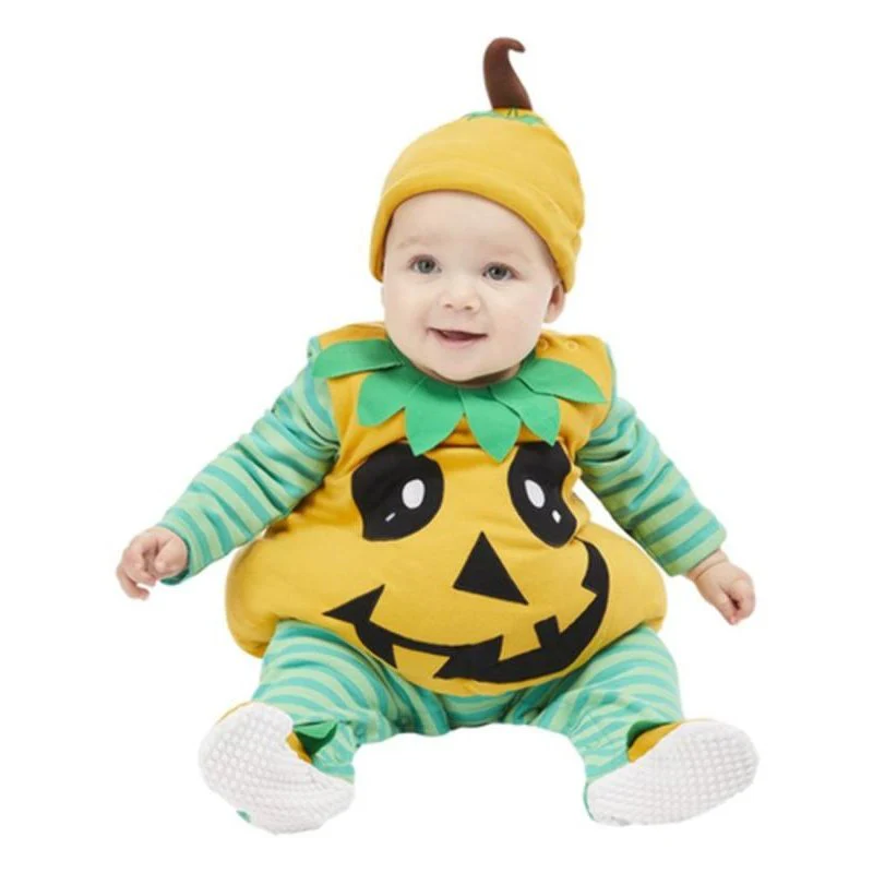 Pumpkin Baby Costume, Orange - Image 3
