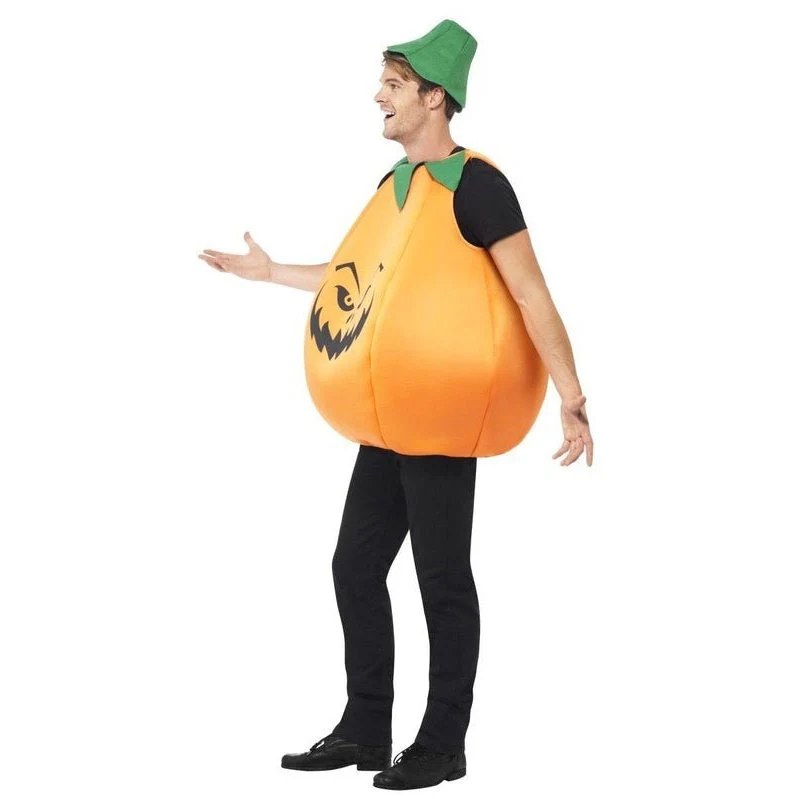 Pumpkin Costume Orange & Green - Image 2