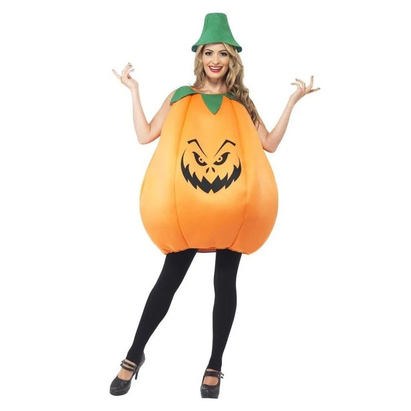 Pumpkin Costume Orange & Green - Image 4