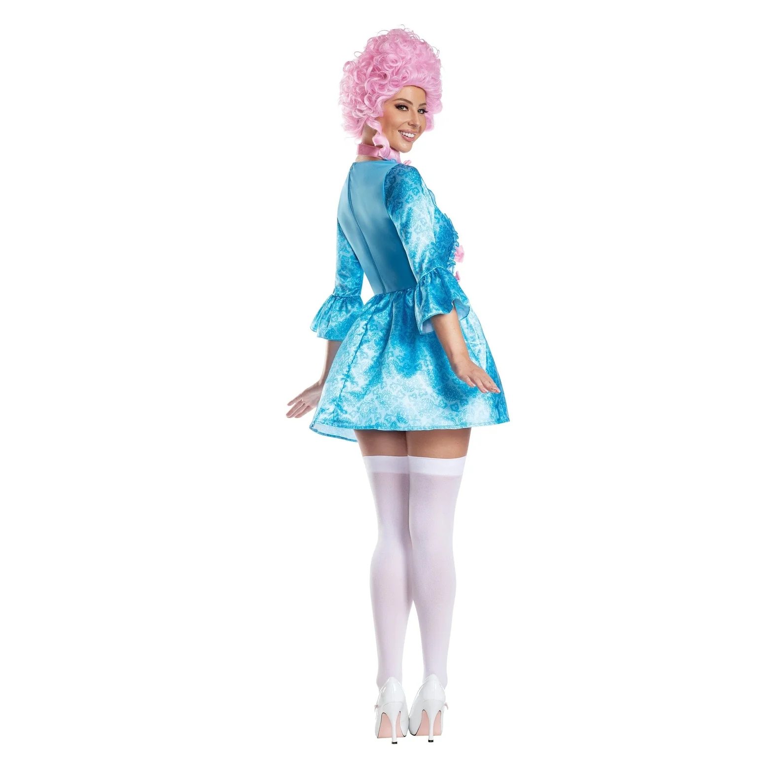 Queen Marie Satin Dress Womens Costume - Image 2