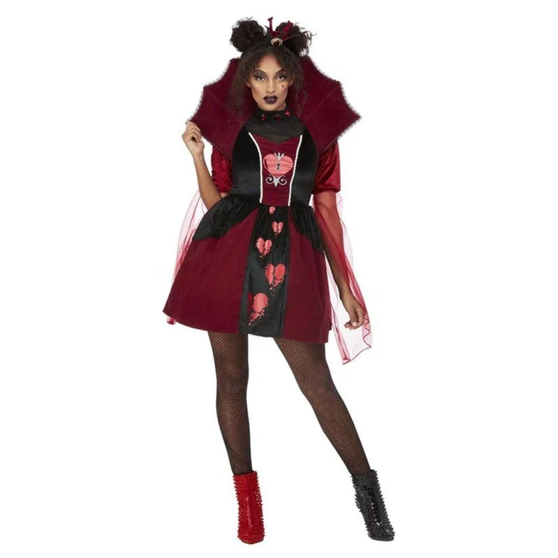 Queen Of Broken Hearts Costume, Red - Image 2