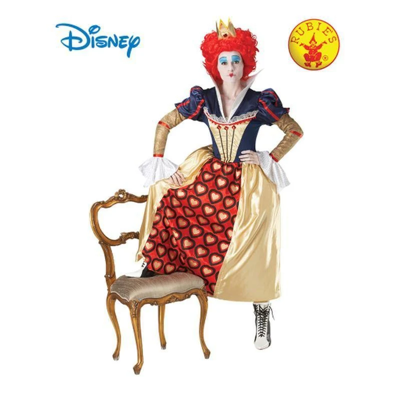 Queen Of Hearts Deluxe Adult Costume Size M