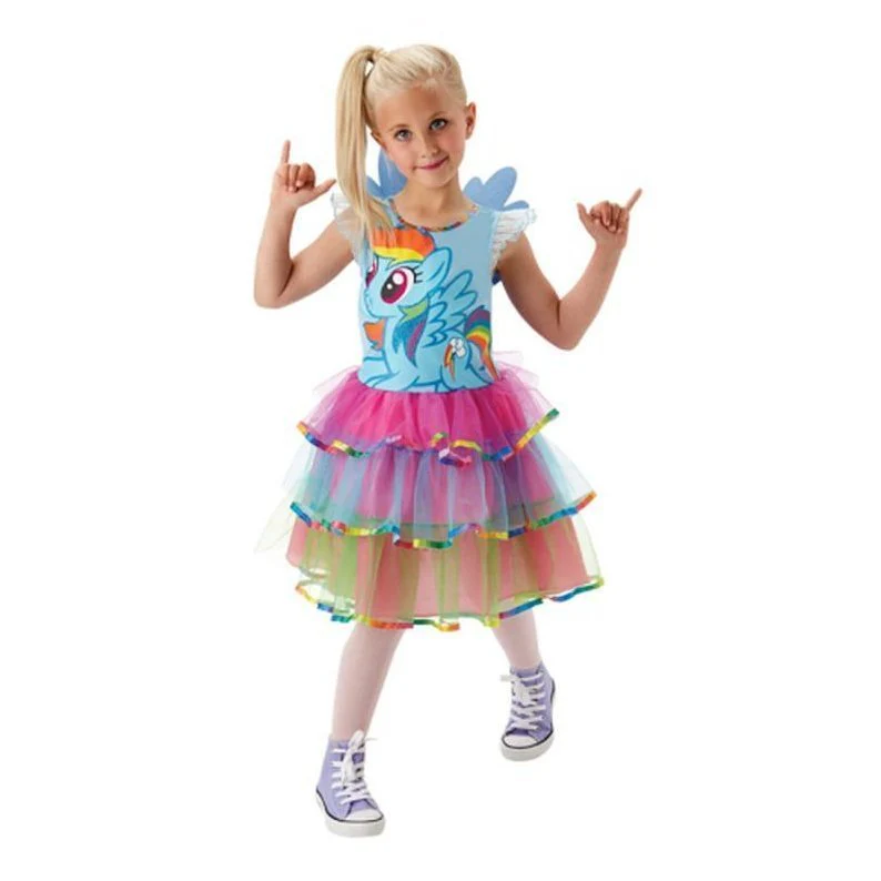 Rainbow Dash Mlp Deluxe Costume Size 3 5