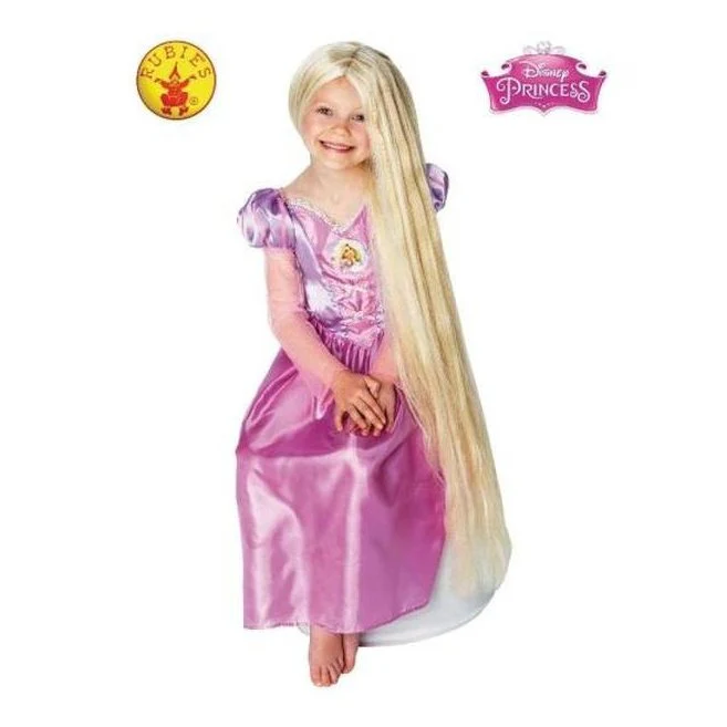 Rapunzel Glow In The Dark Wig Child
