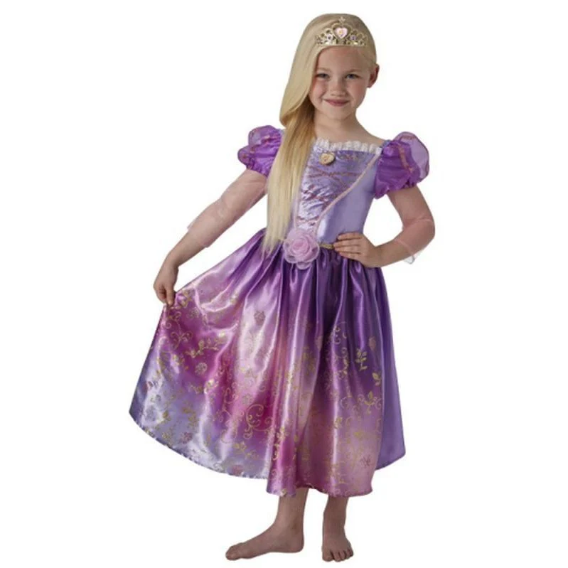 Rapunzel Rainbow Deluxe Costume Size 6 8