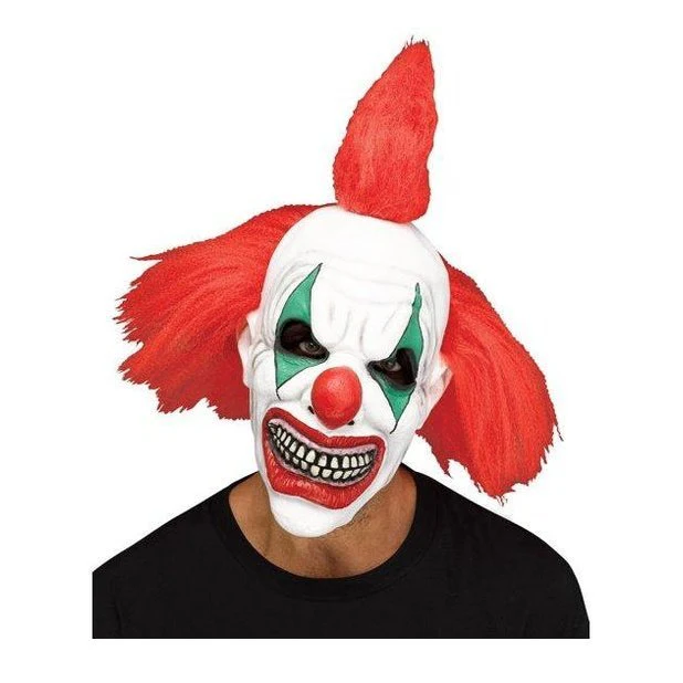 Red Hooligan Clown Mask