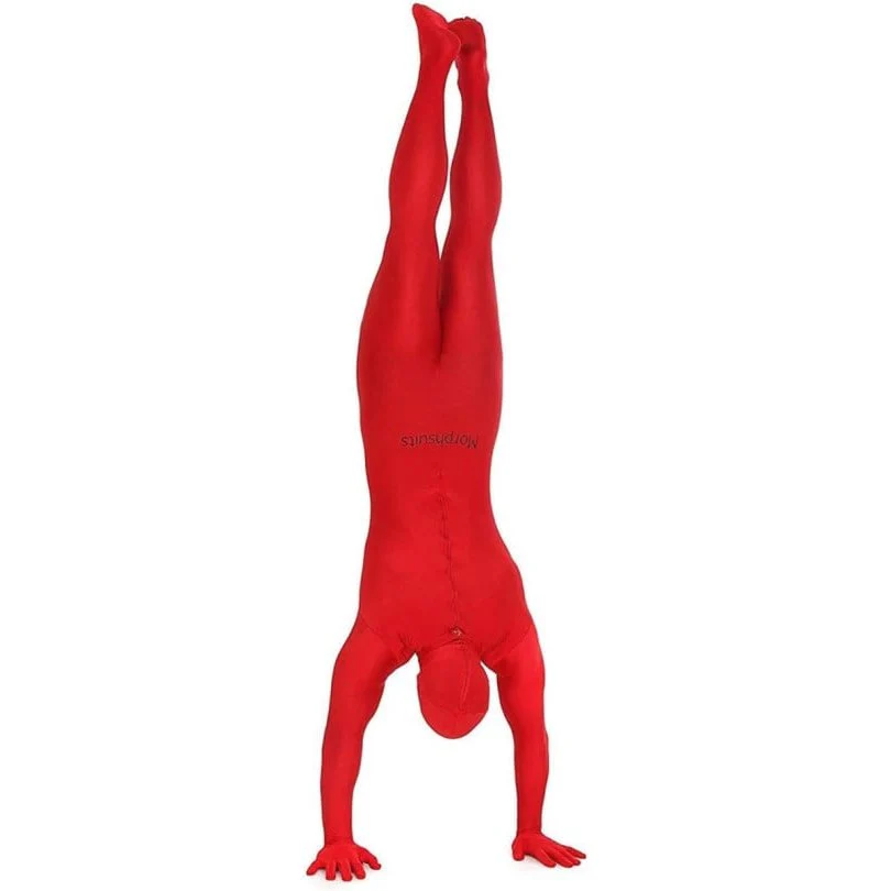 Red Morphsuit Adult Costume - Image 2