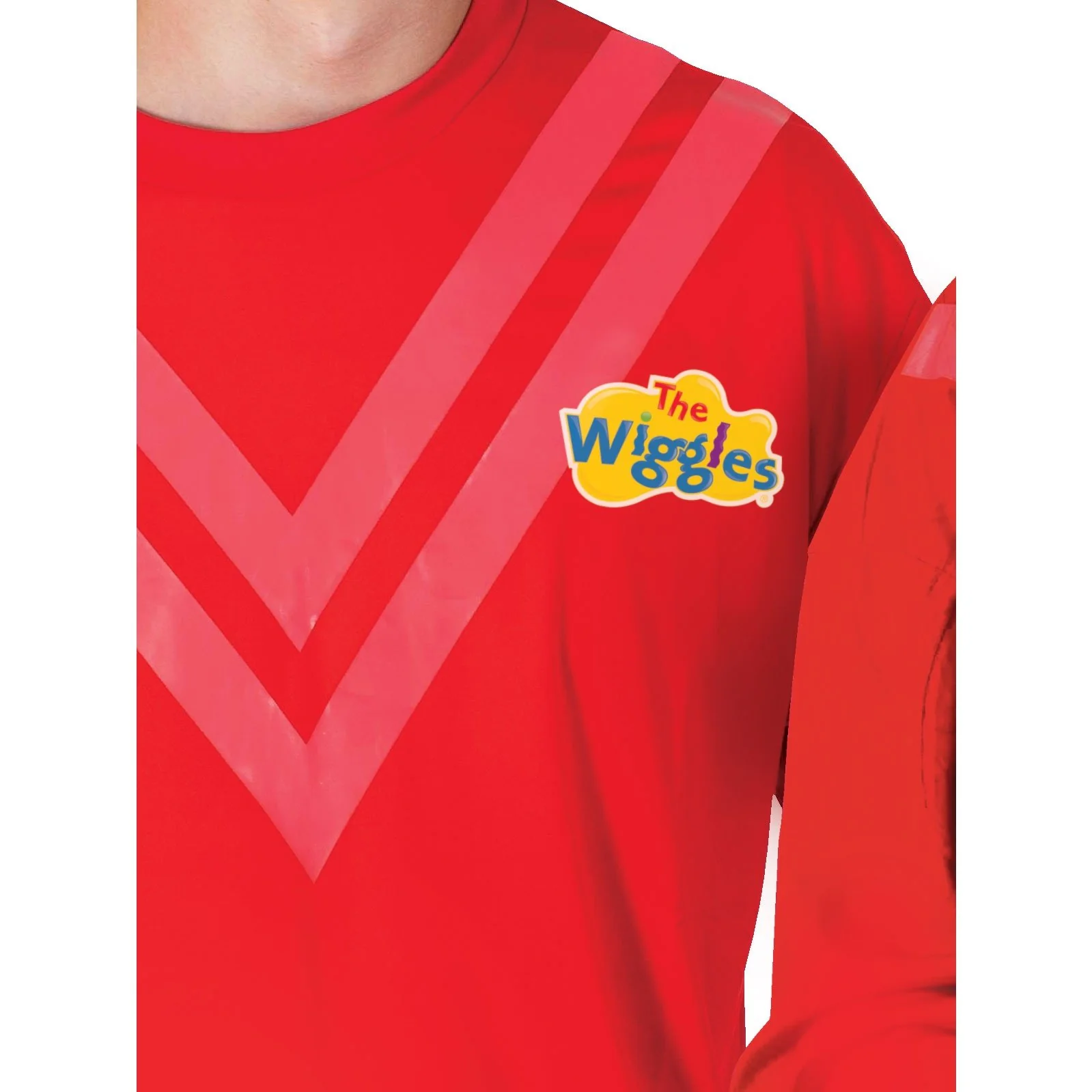 Red Wiggle Costume Top, Adult - Image 2