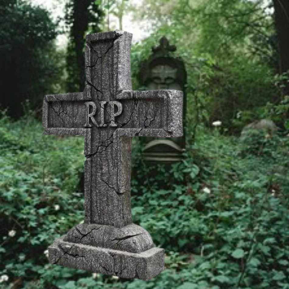 Rest In Peace Cross Tombstone