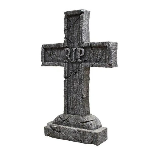 Rest In Peace Cross Tombstone - Image 2