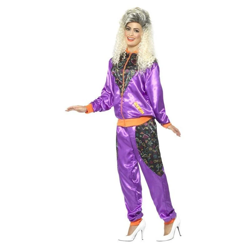 Retro Shell Suit Costume, Ladies - Image 2