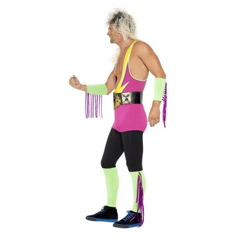 Retro Wrestler Costume - Image 2