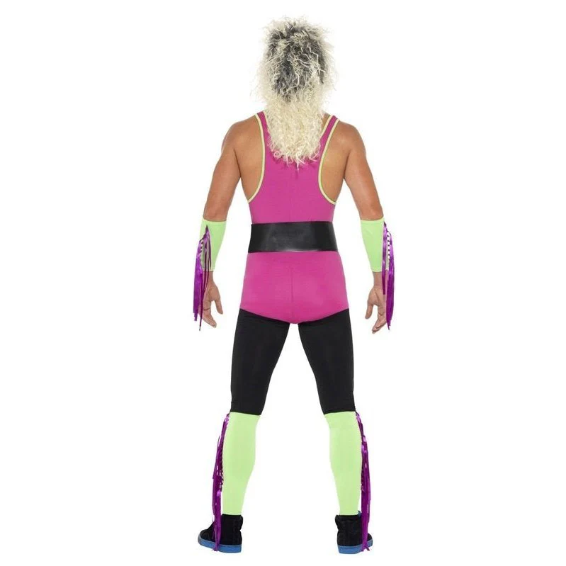 Retro Wrestler Costume - Image 3