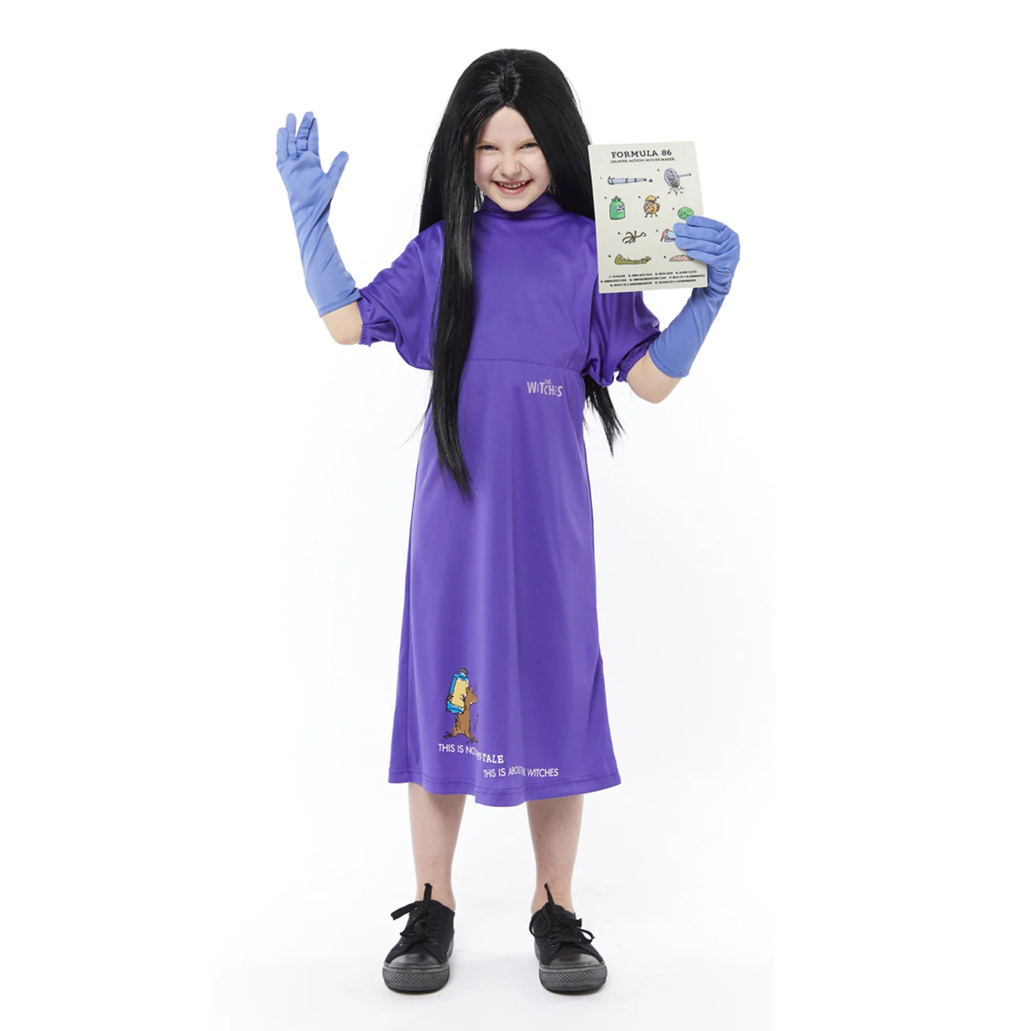 Roald Dahl Grand High Witch Girls Costume - Image 3