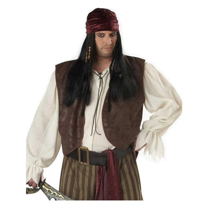 Rogue Pirate Plus Size Men's Costume - Image 2